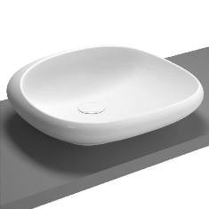 Vitra İstanbul Kare Çanak Lavabo 54 cm 4520B403-0016-S